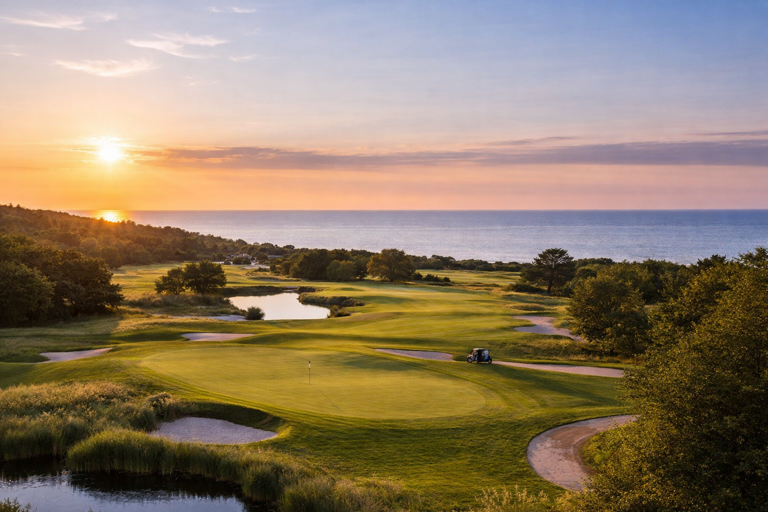 Golfen und Entspannung auf der Ostseeinsel USEDOM